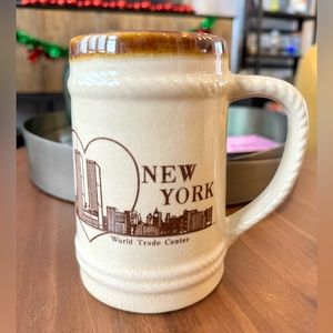 Vintage I Love NY World Trade Center Mug